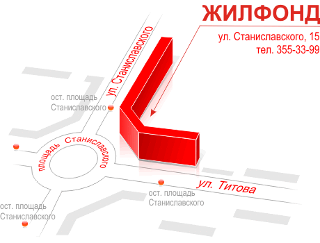 Карта площадь станиславского